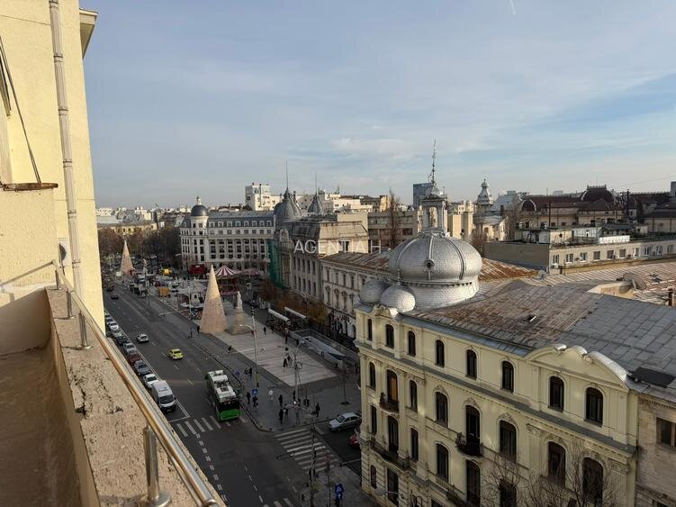 Calea Victoriei, ap. 2 camere, mobilat, terasa, bloc solid