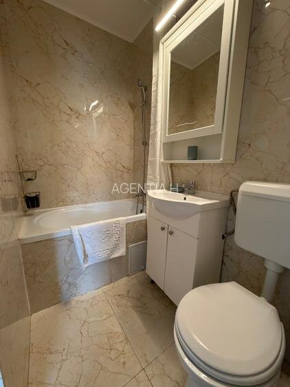 Calea Victoriei, ap. 2 camere, mobilat, terasa, bloc solid